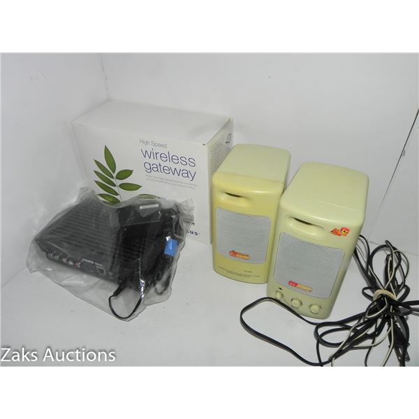 Telus Wireless Gateway, Telus IPV5050 and Older Computer Speakers