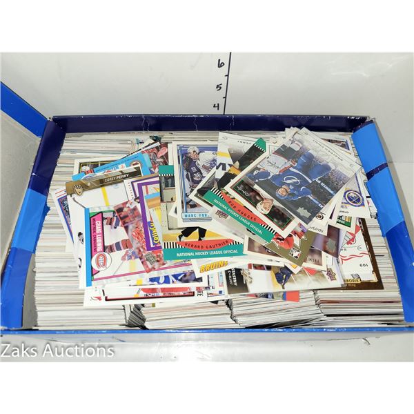 Shoe Box of Various Modern Hockey Cards (mostly 2015-2023) unsearched
