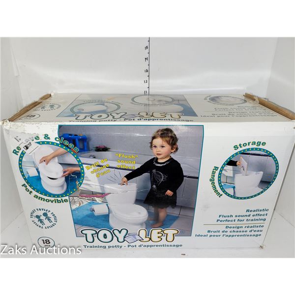 New (but opened and unused) Childrens Toy Let Training Potty with sounds