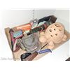 Image 2 : Flat of Misc. Household Inc. Flashlight, Sealer,