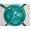 Image 3 : Green Metal Stool 14" w x 18" H