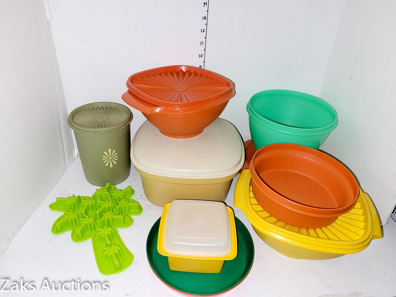 Box of Vintage Tupperware