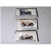 Image 2 : Set of 3 Mini Historic Vehicles; Victoria, Thomas Flyer and Brougham