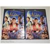 Image 1 : 2 New DVDs In Package: Alladdin with Will Smith