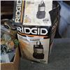 Image 2 : RIDGID 1/6 HP SUBMERSIBLE PUMP, AND BOX OF FISH TANK ACCESSORIES