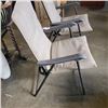 Image 2 : 2 FOLDING PATIO CHAIRS