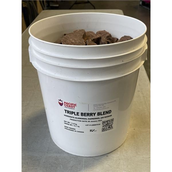 25LB BUCKET OF BERRY CALLEBAUT CHOCOLATE