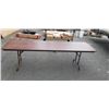 Image 1 : APPROX 8FT LONG MARKET TABLE