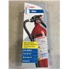 Image 2 : MOTOMASTER 2 TON HYDRAULIC JACK , AND KIDDE FRIE EXTINGUISHER, NEEDS RECHARGE