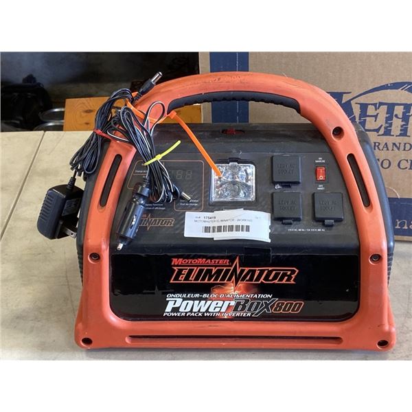 MOTOMASTER ELIMINATOR - WORKING