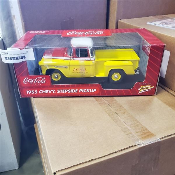 SEALED COCA COLA 1955 CHEVY STEPSIDE MODEL