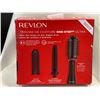 Image 2 : REVLON ONE-STEP 3 PIECE STYLING KIT - TESTED WORKING, RETAL $119