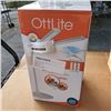 Image 1 : OTTLITE DUAL SHADE LED DESK LAMP - TESTED WORKING, RETAIL $79