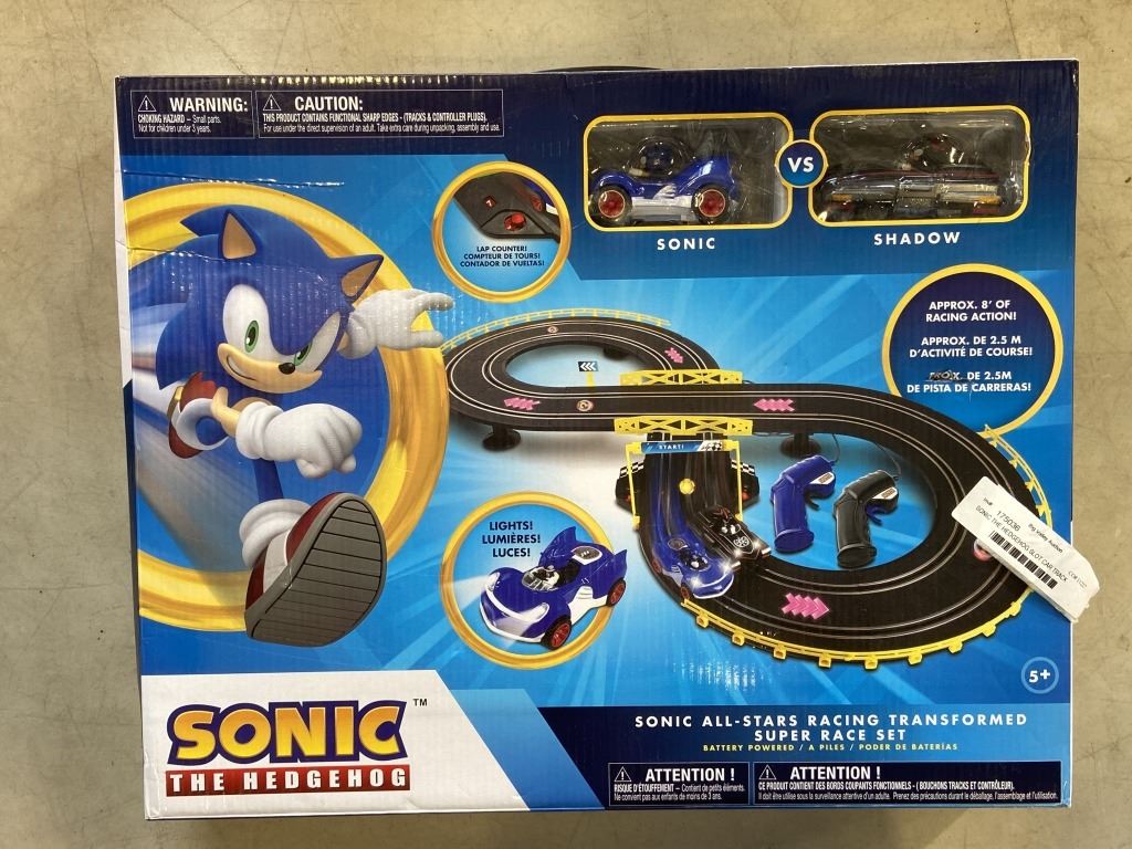 Sonic Track SONIC THE HEDGEHOG SLOT CAR TRACK