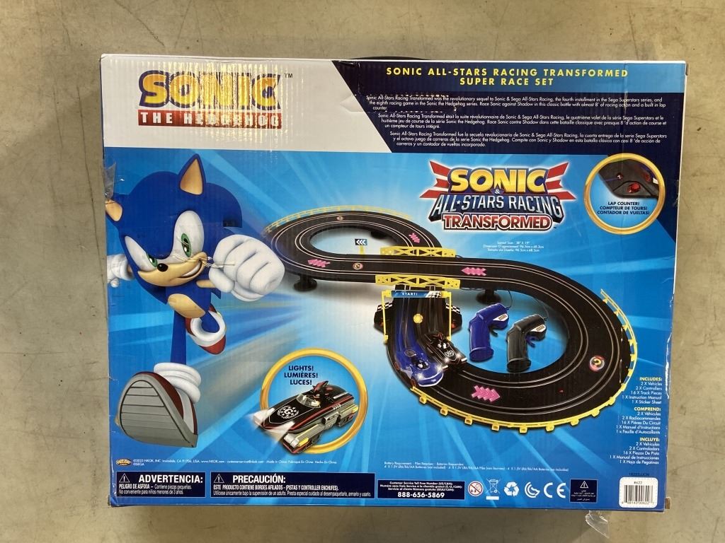 Sonic Track SONIC THE HEDGEHOG SLOT CAR TRACK