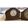 Image 2 : 2 ANTIQUE MANTLE CLOCKS, ONE IS MADE IN ENGLAND, PERIVALE