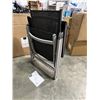 Image 3 : BRAND NEW ALUMINUM SLING FOLDING PATIO CHAIR, ADJUSTABLE, FOLDS FLAT, RETAIL $139