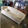 Image 1 : WHITE 3 SEATER SOFA