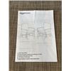 Image 8 : BRAND NEW SET OF GLIDER SLING PATIO CHAIRS, NEW IN BOX, RETAIL $299