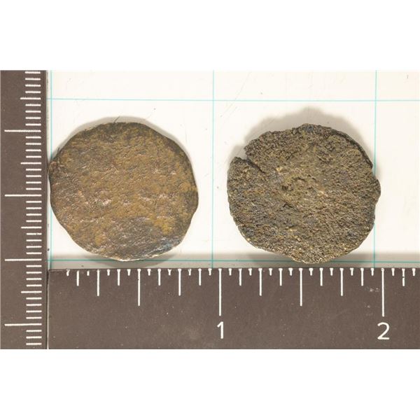 2-330-1453 A.D. BYZANTINE EMPIRE ANCIENT COINS