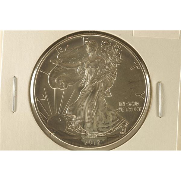 2012 AMERICAN SILVER EAGLE BRILLIANT UNC