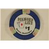 Image 1 : $1 DIAMOND LIL'S CASINO CHIP BENTON, WASHINGTON