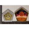 Image 2 : 2 RUSSIAN ORBITAL SPACE CRAFT MEDALS 1 3/4"-