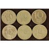 Image 1 : 1907, 1944, 50, 3-1953 & 1957 SWEDEN SILVER 10 ORE