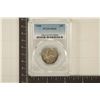 Image 1 : 1958 WASHINGTON SILVER QUARTER TONED PCGS MS65