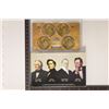 Image 2 : 2010 US PF 4 COIN PRESIDENTIAL DOLLAR SET IN BOX