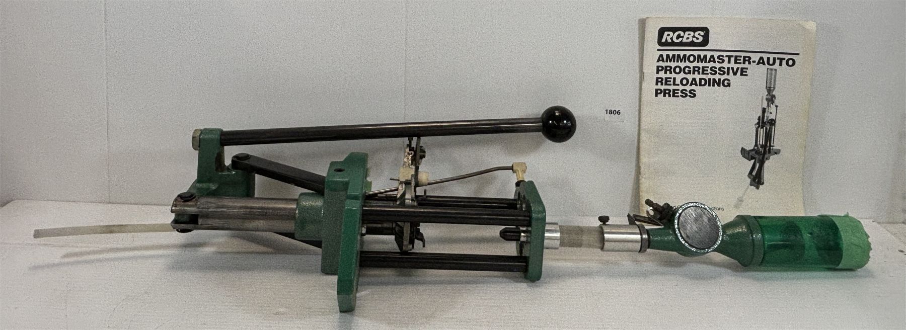 RCBS AMMOMASTER-AUTO PROGRESSIVE RELOADING PRESS W/ MANUAL