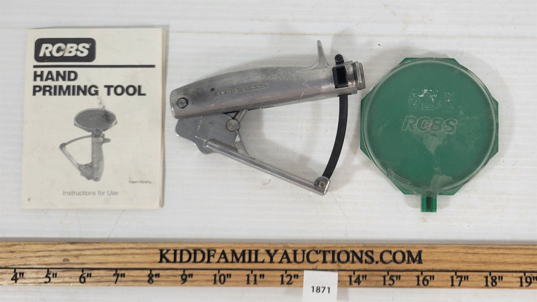 RCBS HAND PRIMING TOOL