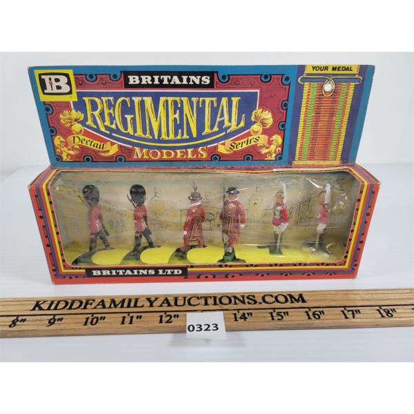 1976 BRITAINS REGIMENTAL MODELS - DEETAIL SERIES - ORIG BOX