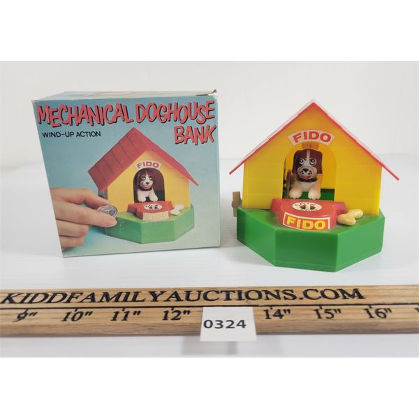 MECHANICAL DOGHOUSE BANK - ORIG BOX