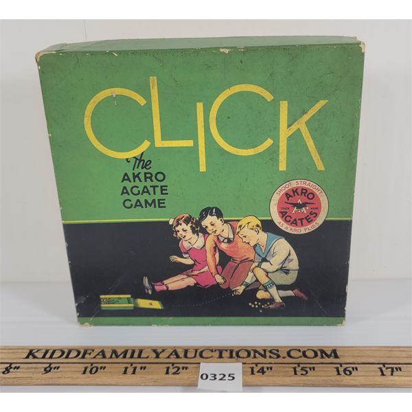 CLICK - THE AKRO AGATE GAME - ORIG BOX