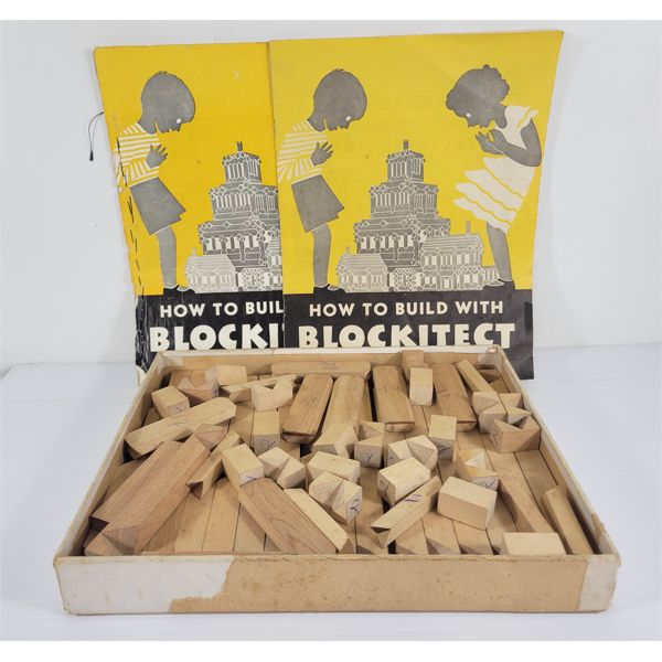 ATKINSON WOODWORKERS - BLOCKITECT SET NUMBER 1 - ORIG BOX
