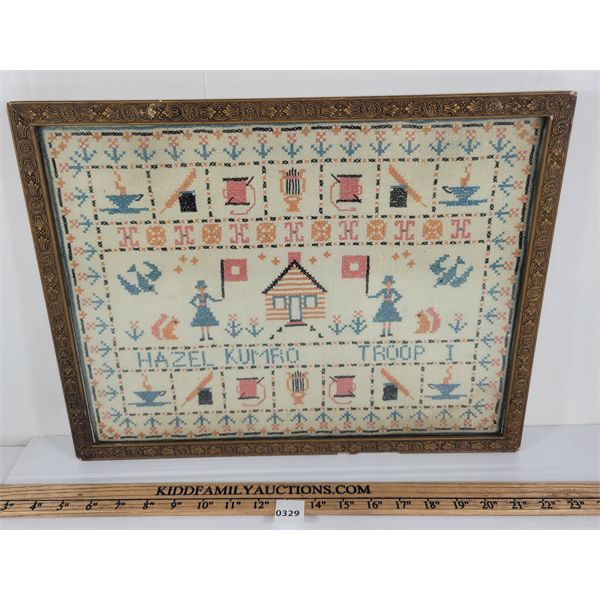 CROSS STITCH SAMPLER 