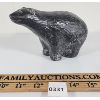 Image 1 : INUIT POLAR BEAR SOAPSTONE SCULPTURE - NUVUK CANADA