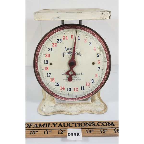 AMERICAN FAMILY WEIGH SCALE 