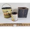 Image 2 : LOT OF 3 - TIN CANS - INCL JACK & JILL PEANUT BUTTER, ETC.