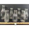 Image 3 : LOT OF 7 - EMBOSSED DAIRY BOTTLES - INCL CAUFIELD & BARN ALLANDALE, ETC.