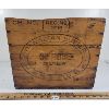 Image 1 : STE ROSE CREAMERY WOOD CRATE - CANADIAN BUTTER MANITOBA