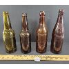 Image 2 : LOT OF 4 - EMBOSSED BREWERY BOTTLES - INCL BLACK SPRING BREWING, MUTUAL UNION BREWING CO., ETC. 