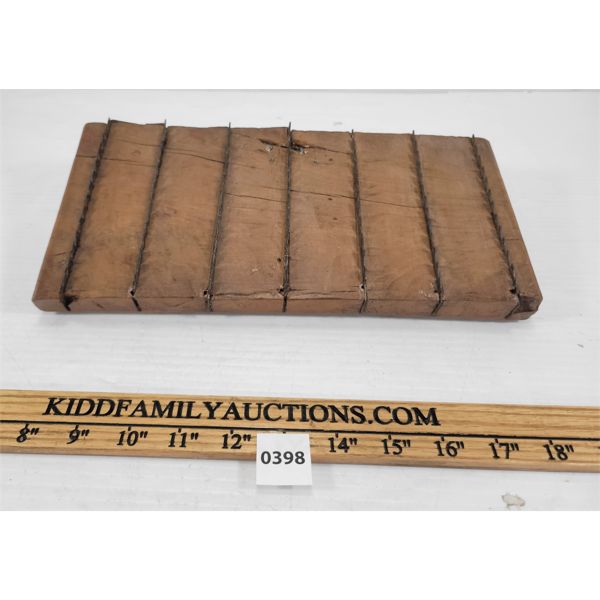 MEAT SCRAPER W/ FORGED IRON HANDLE