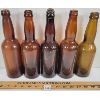 Image 2 : LOT OF 5 - AMBER BOTTLES - INCL O'KEEFE & REINHARDT & CO., ETC.
