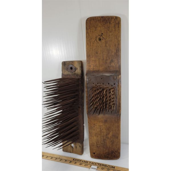 LOT OF 2 - FLAX HATCHELS