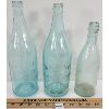 Image 1 : LOT OF 3 - MISC EMBOSSED BOTTLES - INCL J. D. BROWN, GRANTS & SONS, ETC.