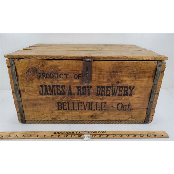 JAMES A. ROY BREWERY CRATE