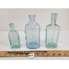 Image 2 : LOT OF 3 - EMBOSSED BOTTLES - INCL PHILLIPS' MILK OF MAGNESIA, DR D. JAYNE'S EXPECTORANT, ETC.