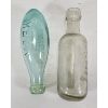 Image 1 : LOT OF 2 - EMBOSSED TORPEDO BOTTLES - INCL SPRINGS YORK & CHARLES WILSON